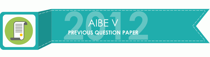 AIBE V 5 Previous Question Paper 2012
