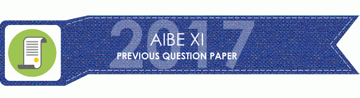 AIBE XI 11 Previous Question Paper 2017