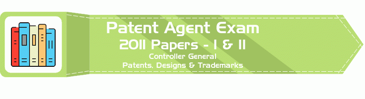 Patent Agent Exam 2011 Papers I and II LawMint.com