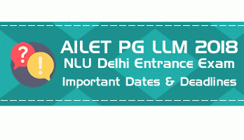 AILET PG LLM 2018 NLU Delhi Entrance Syllabus and pattern