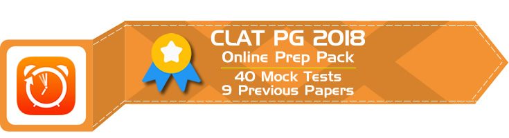 CLAT PG 2018 LLM Entrance Previous Question Papers and Mock Tests