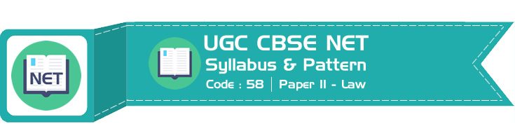 LawMint UGC CBSE NET official syllabus paper 2 Law