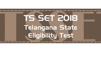 TS SET LAW 2018 Telangana State Eligibility Test Official Notification Mock Tests Sample Papers