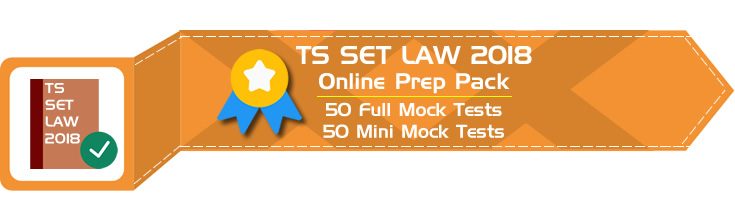 TS SET LAW 2018 Telangana State Eligibility Test Previous Question Papers Sample Papers Mock Tests