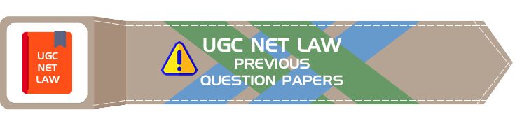 UGC NET Law previous question papers mocks and sample tests