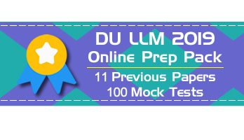 DU LLM Entrance DUET Delhi University Mock Test Previous Question Papers