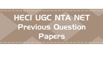 UGC NTA NET Paper 1 HECI Previous Question Papers Mock Tests