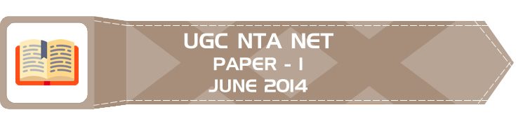 UGC NTA NET Paper 1 HECI Previous Question Papers Mock Tests June 2014