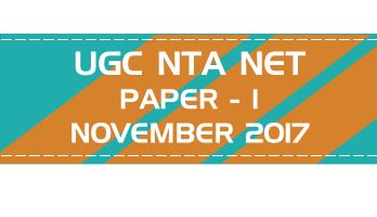 UGC NTA NET Paper 1 HECI Previous Question Papers Mock Tests November 2017