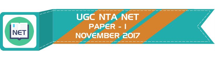 UGC NTA NET Paper 1 HECI Previous Question Papers Mock Tests November 2017