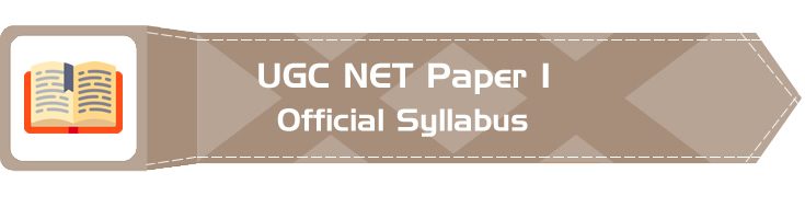 ugc net paper 1 official syllabus lawmint