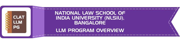 NATIONAL LAW SCHOOL OF INDIA UNIVERSITY NLSIU BANGALORE CLAT LLM PG OVERVIEW LawMint.com