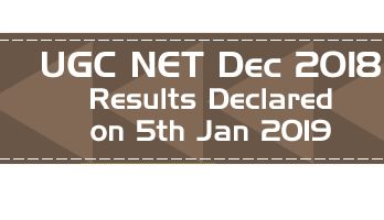 UGC NET Law December 2018 Results Declared Question Paper Answer Key Mock Test