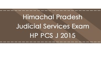 Himachal Pradesh Judicial Services Exam HP PCS J 2015 LawMint.com