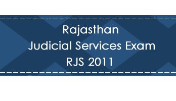 Rajasthan Judicial Services Exam RJS 2011 LawMint.com