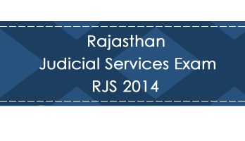 Rajasthan Judicial Services Exam RJS 2014 LawMint.com