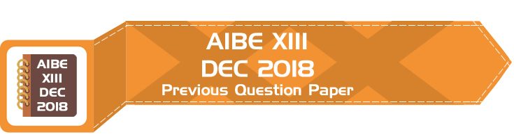 AIBE XIII 2018 Previous Question Paper AIBE Mock Test Free Download pdf Official AIBE syllabus