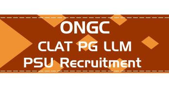 ONGC PSU Recruitment CLAT PG syllabus GD PI GT Eligibility Age Limit Details Mock Test