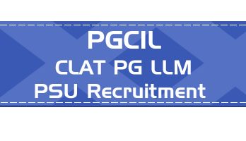 PGCIL PSU Recruitment CLAT PG syllabus GD PI GT Eligibility Age Limit Details Mock Test