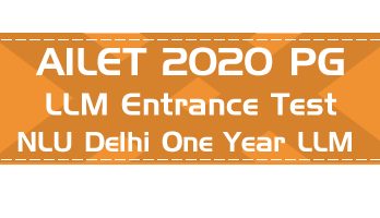 AILET 2020 PG LLM Entrance NLU Delhi Syllabus Pattern Age limit Previous Question Papers Mock Test Model Paper