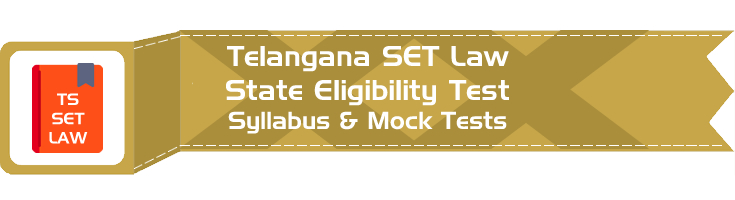 TS SET Law Telangana State Eligibility Test Law Syllabus Eligibility Mock Tests Model Papers Previous Papers