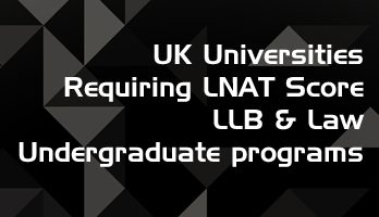 UK Universities Requiring LNAT for LLB and Law undergraduate admissions LawMint