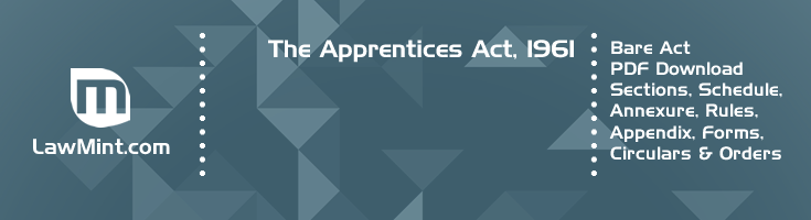 The Apprentices Act 1961 Bare Act PDF Download 2