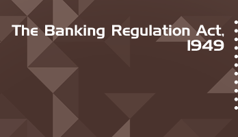 The Banking Regulation Act 1949 Bare Act PDF Download 2