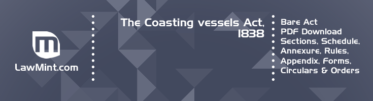 The Coasting vessels Act 1838 Bare Act PDF Download 2