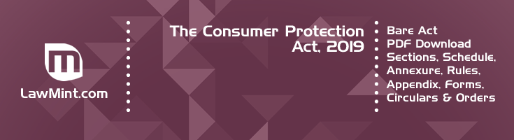 The Consumer Protection Act 2019 Bare Act PDF Download 2