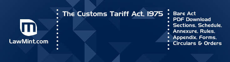 customs-tariff-act-1975-bare-act-pdf-download