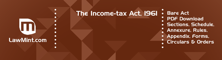 The Income tax Act 1961 Bare Act PDF Download 2