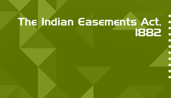 The Indian Easements Act 1882 Bare Act PDF Download 2