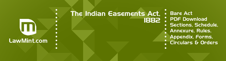 The Indian Easements Act 1882 Bare Act PDF Download 2