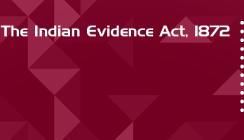 The Indian Evidence Act 1872 Bare Act PDF Download 2