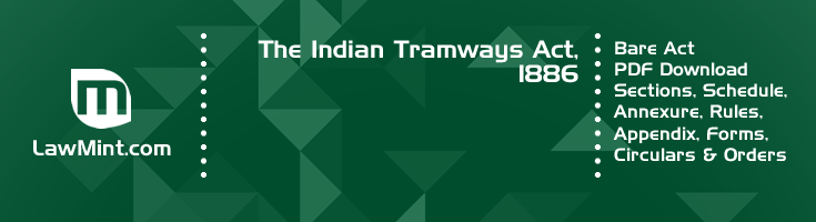 The Indian Tramways Act 1886 Bare Act PDF Download 2