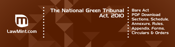 The National Green Tribunal Act 2010 Bare Act PDF Download 2