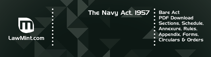 The Navy Act 1957 Bare Act PDF Download 2