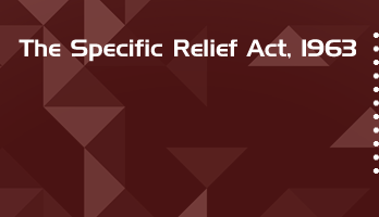 The Specific Relief Act 1963 Bare Act PDF Download 2