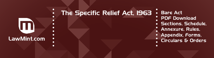 The Specific Relief Act 1963 Bare Act PDF Download 2