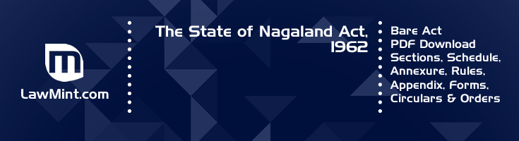 The State of Nagaland Act 1962 Bare Act PDF Download 2