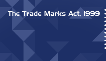 The Trade Marks Act 1999 Bare Act PDF Download 2