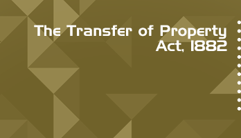 The Transfer of Property Act 1882 Bare Act PDF Download 2