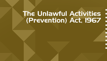 The Unlawful Activities Prevention Act 1967 Bare Act PDF Download 2