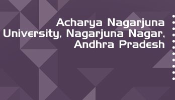 Acharya Nagarjuna University LLB LLM Syllabus Revision Notes Study Material Guide Question Papers 1
