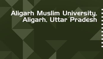 Aligarh Muslim University LLB LLM Syllabus Revision Notes Study Material Guide Question Papers 1