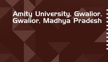 Amity University Gwalior LLB LLM Syllabus Revision Notes Study Material Guide Question Papers 1