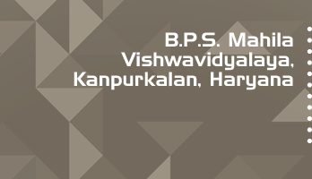 B P S Mahila Vishwavidyalaya LLB LLM Syllabus Revision Notes Study Material Guide Question Papers 1