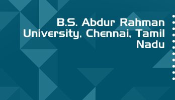 B S Abdur Rahman University LLB LLM Syllabus Revision Notes Study Material Guide Question Papers 1
