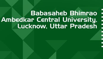 Babasaheb Bhimrao Ambedkar Central University LLB LLM Syllabus Revision Notes Study Material Guide Question Papers 1